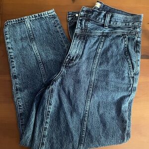 Madewell balloon jeans dark wash (Size 28)